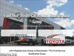 Sites similar to johnrobertsautogroup.com