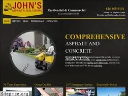 Sites similar to johnsasphaltandsealcoating.com