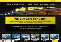 Sites similar to johnsautosales.com