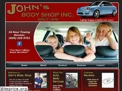 Sites similar to johnsbodyshopkansas.com
