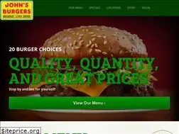 Sites similar to johnsburgers.net