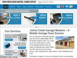 Sites similar to johnscreekgaragedoor.net