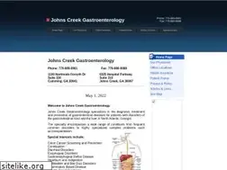 Sites similar to johnscreekgastro.com