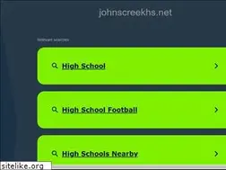 Sites similar to johnscreekhs.net