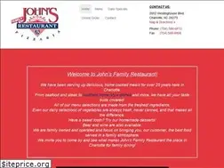 Sites similar to johnsfamilyrestaurant.com