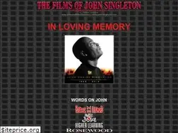 Sites similar to johnsingletonfilms.com