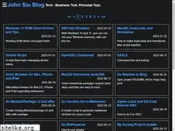 Sites similar to johnsiu.com