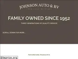 Sites similar to johnsonautorv.com