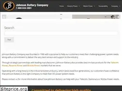 Sites similar to johnsonbatteryco.com