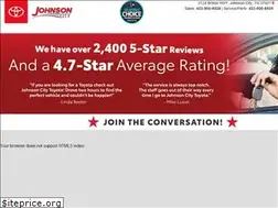 Sites similar to johnsoncitytoyota.com