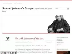 Sites similar to johnsonessays.com