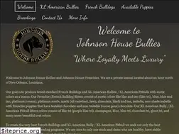 Sites similar to johnsonhousebullies.com