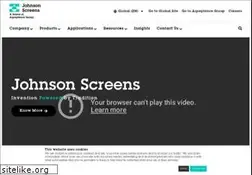 Sites similar to johnsonscreens.com