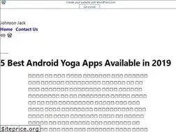 Sites similar to johnsonsjack.wordpress.com