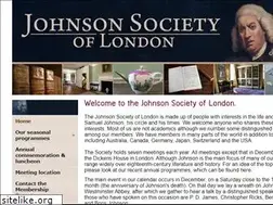 Sites similar to johnsonsocietyoflondon.org