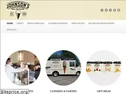 Sites similar to johnsonsrealicecream.com