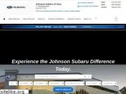 Sites similar to johnsonsubaru.com