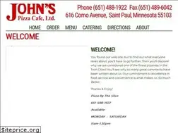 Sites similar to johnspizzacafe.com