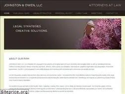 Sites similar to johnstonowen.com