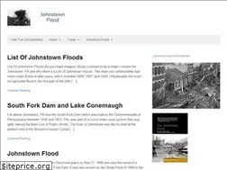 Sites similar to johnstownflood.com
