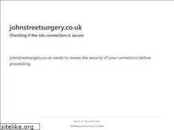Sites similar to johnstreetsurgery.co.uk
