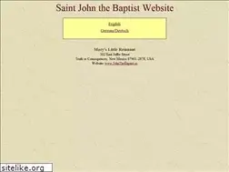 Sites similar to johnthebaptist.us