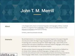 Sites similar to johntmmerrill.com