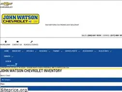 Sites similar to johnwatsonchevrolet.com