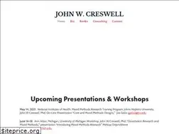Sites similar to johnwcreswell.com