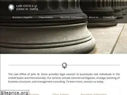 Sites similar to johnwdavis.com