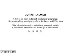 Sites similar to johnwpalmer.com