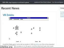 Sites similar to johnwu.com