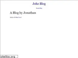 Sites similar to johz.bearblog.dev