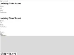 Sites similar to joinerystructures.com