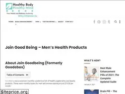 Sites similar to joingoodbeing.com