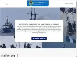 Sites similar to joinnigeriannavy.com
