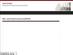 Sites similar to joint-ventures.ch