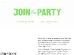 Sites similar to jointhepartypod.com