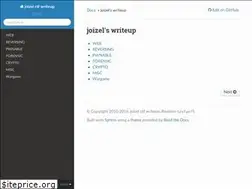 Sites similar to joizel.readthedocs.io