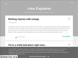 Sites similar to jokeexplainer.blogspot.com