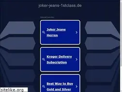 Sites similar to joker-jeans-1stclass.de