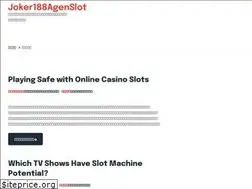 Sites similar to joker188agenslot.co.uk