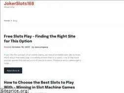 Sites similar to jokerslots168.co.uk