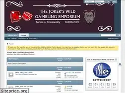 Sites similar to jokerswildforum.com