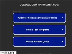 Sites similar to jokowidodo-marufamin.com
