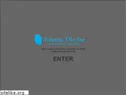 Sites similar to jolantatile.com