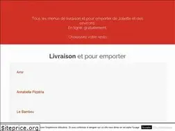 Sites similar to joliettemenus.com