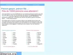 Sites similar to jolis-prenoms.com
