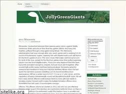 Sites similar to jollygreengiants.wordpress.com