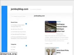 Sites similar to jomboyblog.com